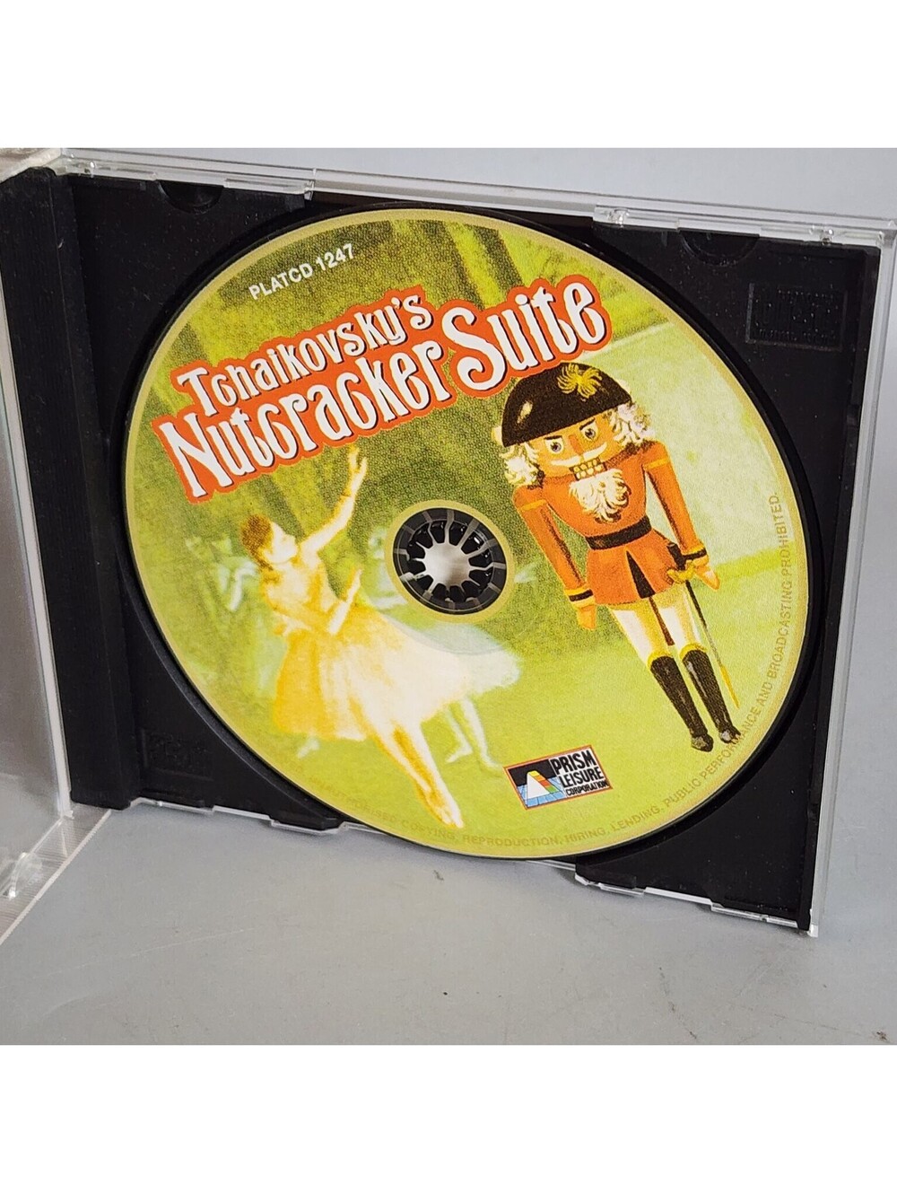 Tchaikovsky's Nutcracker Suite CD PLATCD 1247 Prism Leisure -Disc Only-
